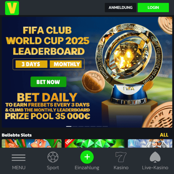 Velobet Sportsbook Velobet Sports Betting Interface